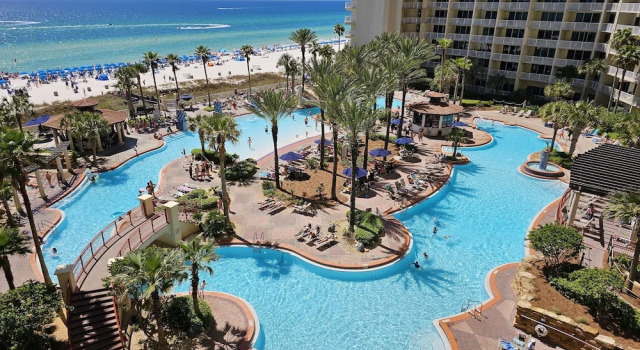 Номер Standard Shores Of Panama 620-sleeps 8, Free Fun! Reserved Parking Space! Updated! 2 Bedroom Condo by RedAwning