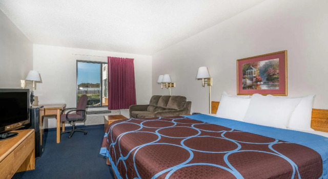 Двухместный номер Standard Super 8 by Wyndham Portage