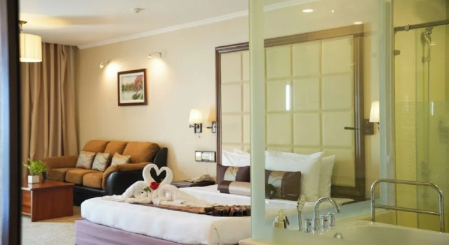 Двухместный номер Deluxe с балконом и с видом на море Sea Links Beach Hotel