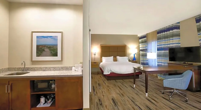 Двухместный люкс Hampton Inn & Suites By Hilton Baltimore/Aberdeen, Md