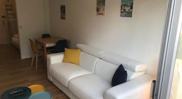 Studio Les Pétrels avec terrasse et jardinet à 2 pas de la plage
