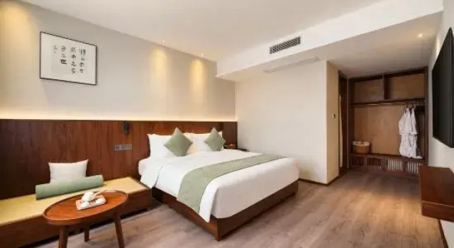 Люкс Deluxe Meishan Hotel (Sansu Temple Wanda Plaza Branch)