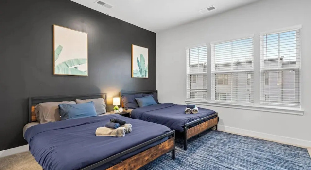 Номер Standard Luxe King 3BR Townhouse Uptown Charlotte