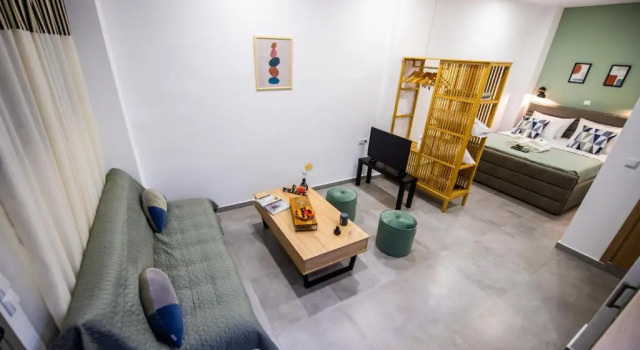 Indigo Apartment 1, Забронировать Апартаменты/квартира Апартаменты периферийной единицы Мессения, Апартаменты/квартира