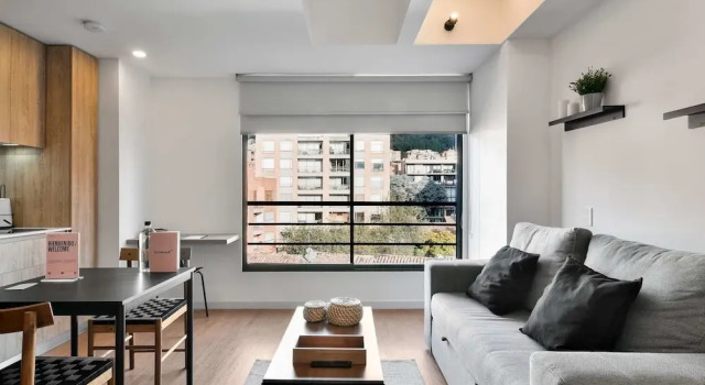 Апартаменты w Stunning Loft w Fantastic Deco in Usaquen
