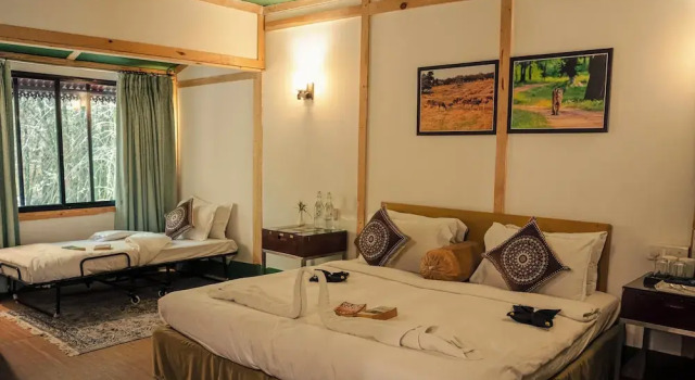 Двухместный номер Deluxe Wilderness camp Resort Pench
