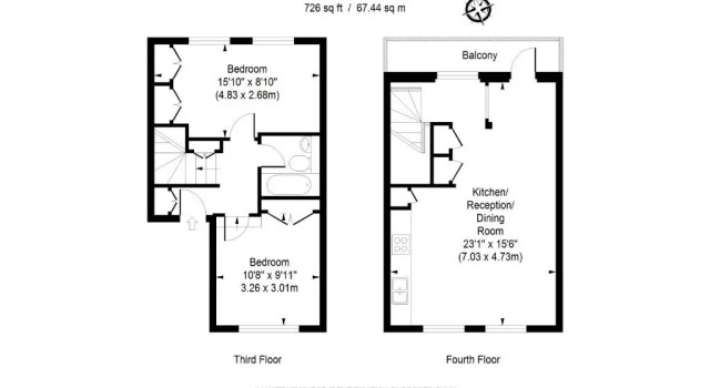 Апартаменты Deluxe с 2 комнатами с балконом Prime Apartments in Covent Garden
