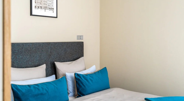 Апартаменты с балконом THE GREEN Rostock Apartment Hotel