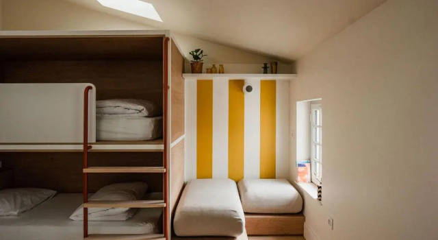 Кровать в общем номере CENTRAL Hostel La Rochelle Centre