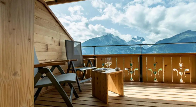 Двухместный номер Standard с балконом Hotel Reuti