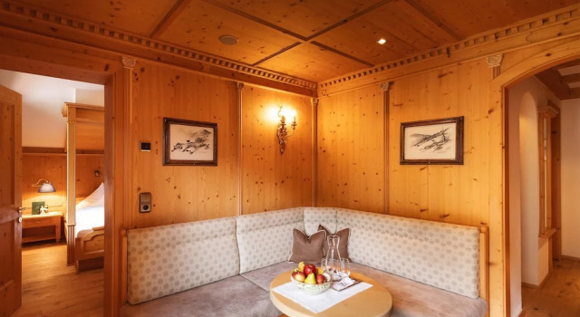 Полулюкс c 1 комнатой с балконом и с видом на горы Relais&Châteaux Spa-Hotel Jagdhof