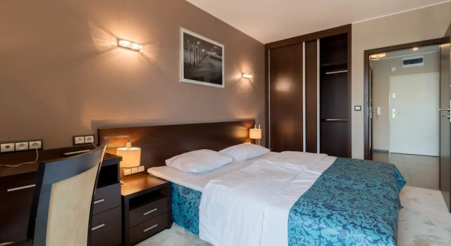 Апартаменты с балконом Apartamenty Aquarius z basenem