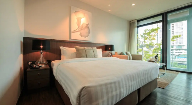 Двухместный номер Standard с балконом Civic Horizon Hotel & Residence