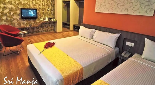 Семейный номер Deluxe Sri Manja Boutique Hotel