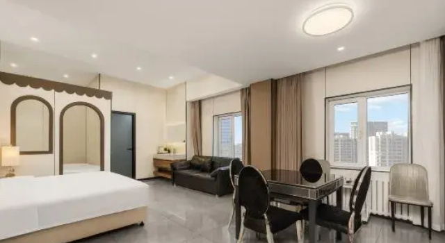 Люкс Deluxe Harbin Yaqi Selected Apartment Hotel (Central Avenue)