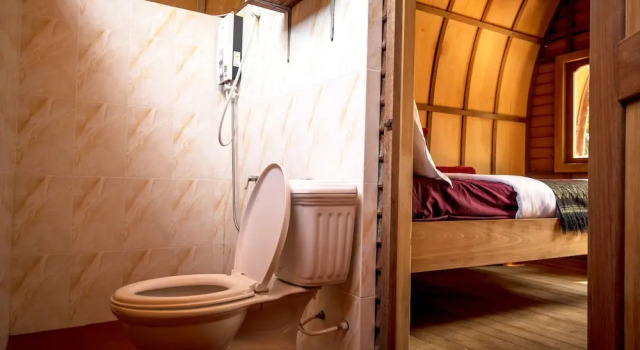 Трёхместный номер Standard с видом на сад Bamboo Bungalow