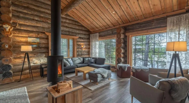 Вилла с 3 комнатами Wilderness Hotel Nellim & Igloos