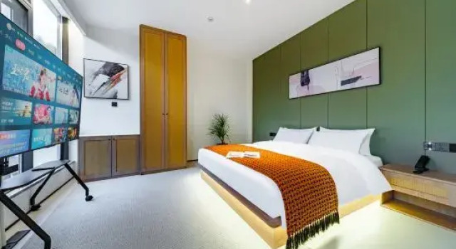 Люкс Дуплекс с 2 комнатами с видом на внутренний двор Ginlan Jia Resort Anji Zhejiang