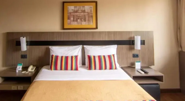 Двухместный номер Superior с балконом Hotel Deville Express Cascavel