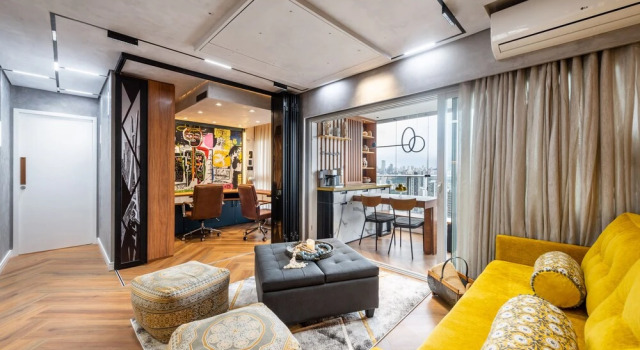 Апартаменты Luxury Stunning Views | Luxurious Apartment with Marginal Pinheiros View at River One Residencial by Okaeri Home Apartments