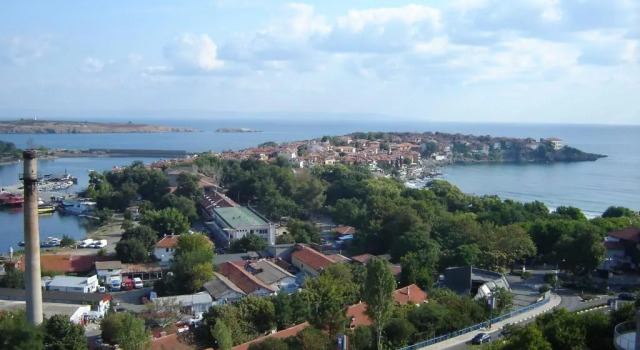Апартаменты c 1 комнатой с балконом Panoramic Penthouse Sozopol