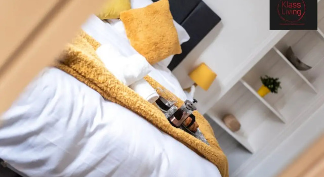One Bedroom Apartment by Klass Living Serviced Accommodation Coatbridge - Albion Apartment with Wifi and Parking