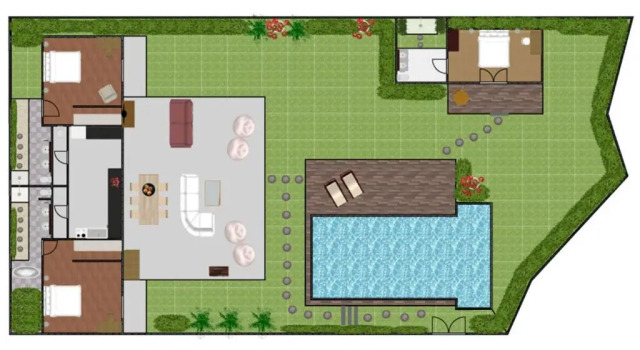 Вилла Villa Sebelah by Optimum Bali Villas