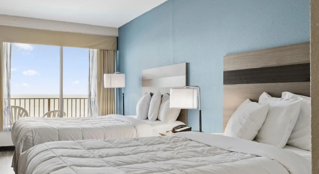 Двухместный номер Standard с балконом и oceanfront Ocean Crest Inn and Suites