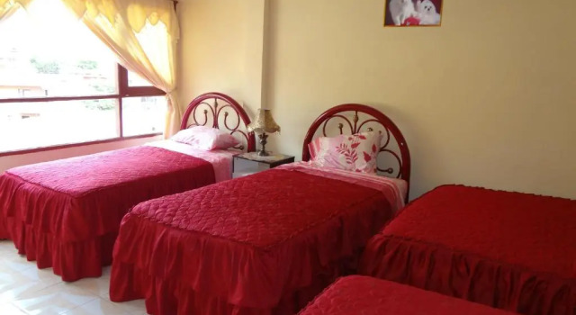 Standard cvadruplă cameră Hostal Olympic