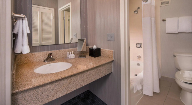 Четырёхместный люкс Courtyard by Marriott Dulles Airport Chantilly