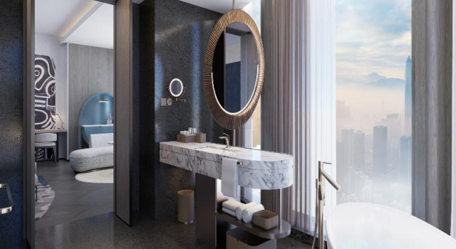 Двухместный люкс voco Suites Shenzhen Huanggang by IHG