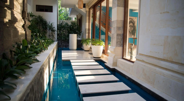 Двухместный люкс с видом на бассейн Kano Sari Ubud Villa