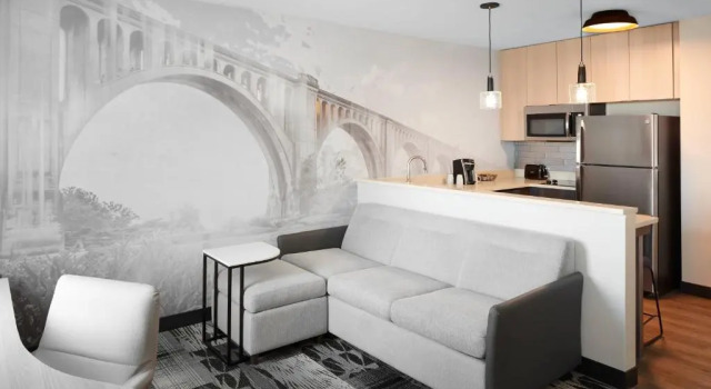Двухместная студия Residence Inn Richmond Midtown/Glenside