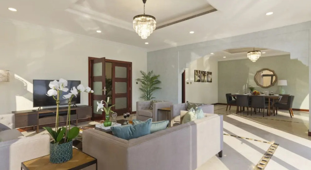 Bespoke Residences-Luxury Frond A Villas, Забронировать Вилла Виллы Дубая, Вилла