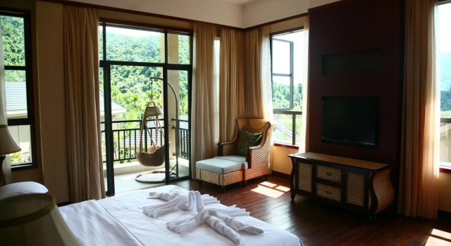 Yanoda Rainforest No.1 Hotel, Buchen Sie Hotel Baoting Hainan