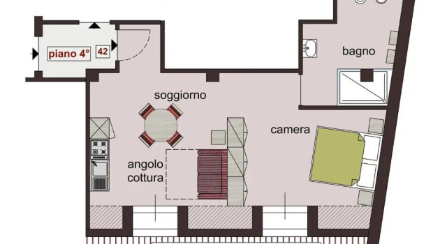 Superior huone Hermoso Housing
