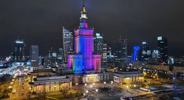 Люкс Deluxe c 1 комнатой с видом на город Centre Apartamenty Warszawa