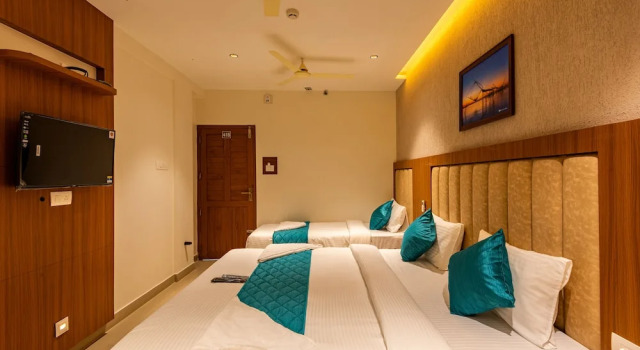 Трёхместный номер Deluxe Hotel Stay Bella Kozhikode