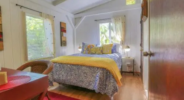 Tropical Anuenue Cottage, Boek Vakantiehuis Hawaiian Paradise Park 