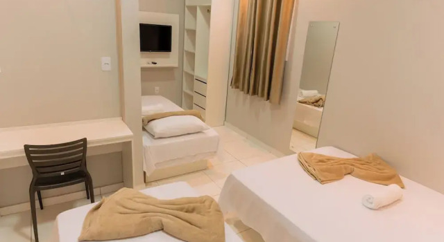 Четырёхместный номер Standard LOFT Bragança Suíte Hotel