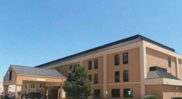 Кровать в общем номере Comfort Inn Ottawa Kansas