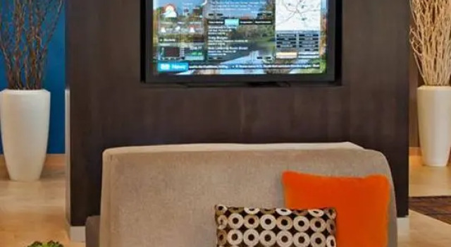 Кровать в общем номере Courtyard by Marriott Atlanta Conyers