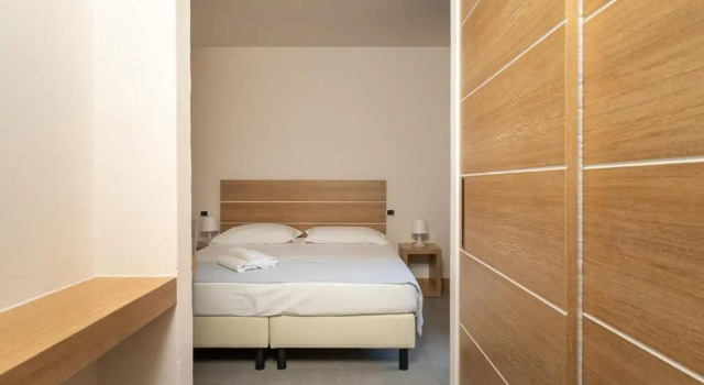 Standard Vierer Zimmer mit Balkon Hotel Delfino