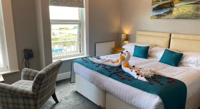 Двухместный номер Deluxe с видом на море Furzedown Hotel