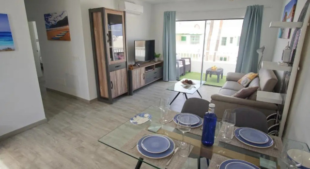 Апартаменты Apartment Cucharas Beach - Piscina - Beach 2 min. - AC - Wifi