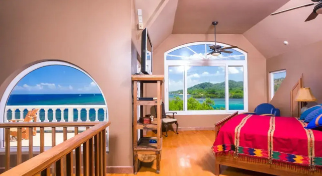 Yellow Bird, Book Feriehus Sommerhuse i Roatan, Hytte