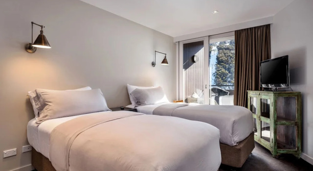 Апартаменты Luxury с 2 комнатами с балконом Nanook Thredbo Squatters Run