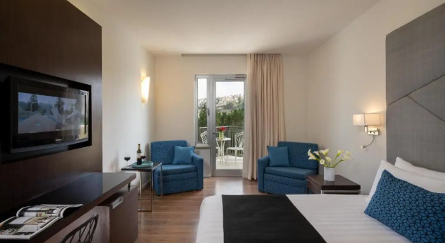 Double Tiêu chuẩn phòng có ban công Hotel Yehuda