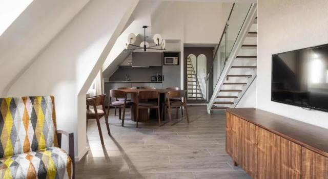 Апартаменты Дуплекс с 3 комнатами EMA House Serviced Apartments Superior Unterstrass