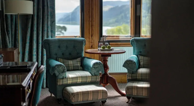Двухместный номер Deluxe с видом на озеро Armathwaite Hall Hotel & Spa